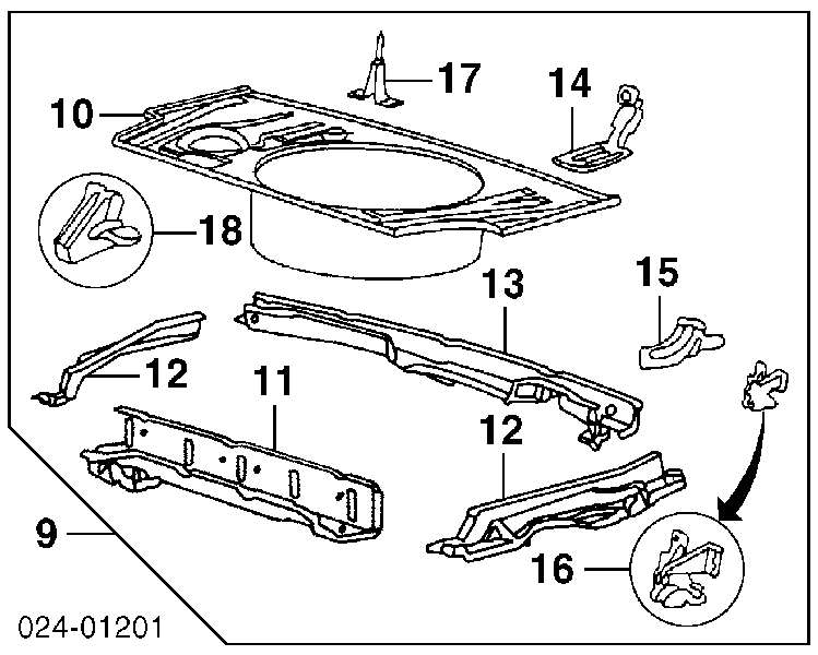 Купити 41111948099 BMW 