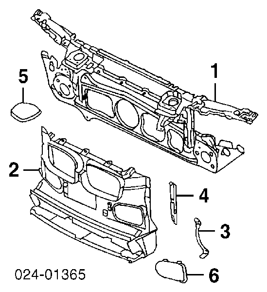 Повітропровід радіатора 51712498939 BMW