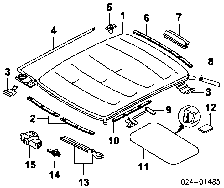Купити 54128185083 BMW 