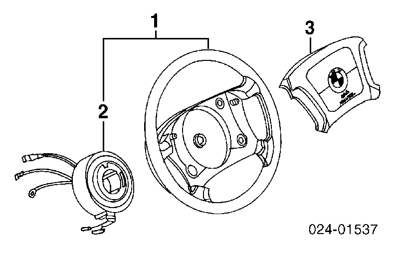 32342227751 BMW Рульове колесо