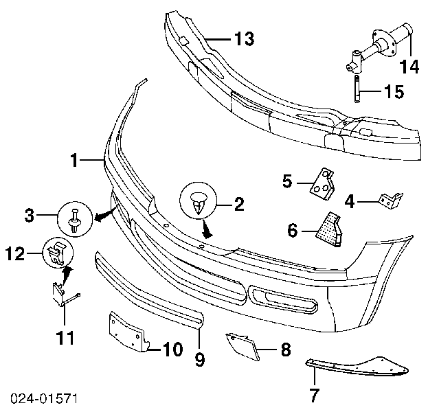 51118399335 BMW Накладка заднього скла