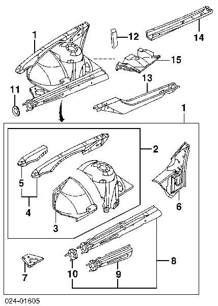 Купити 41148150968 BMW 