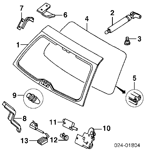 Скло лобове 41628220962 BMW