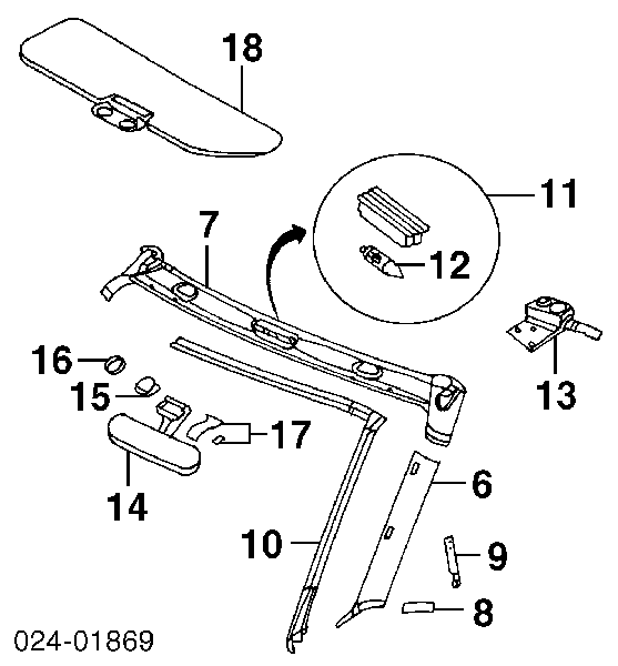 Купити 51718410169 BMW 