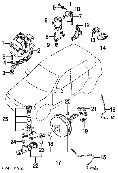 Блок АБС 34516765429 BMW