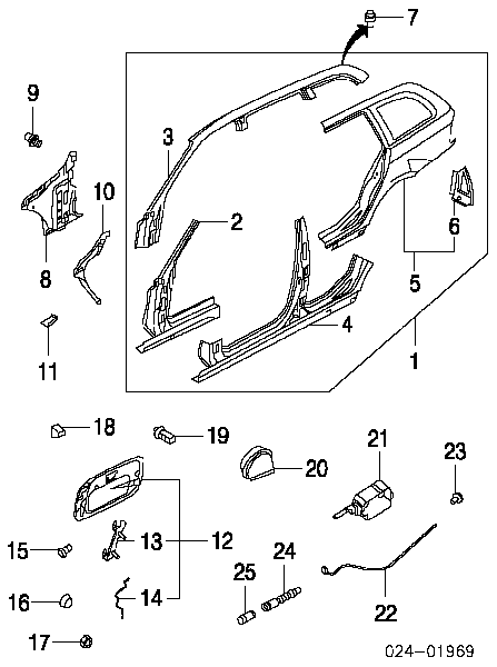 Бічна частина задні праві BMW 41218242348 ціна, від 126.69 USD