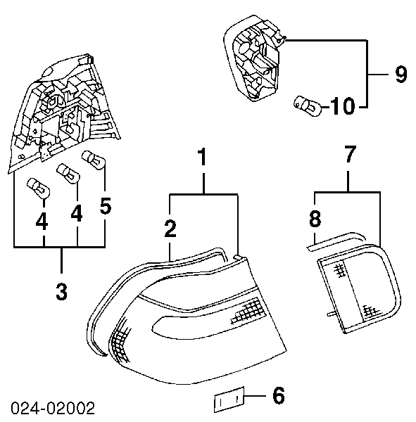 Стоп задній Polcar 2008878E