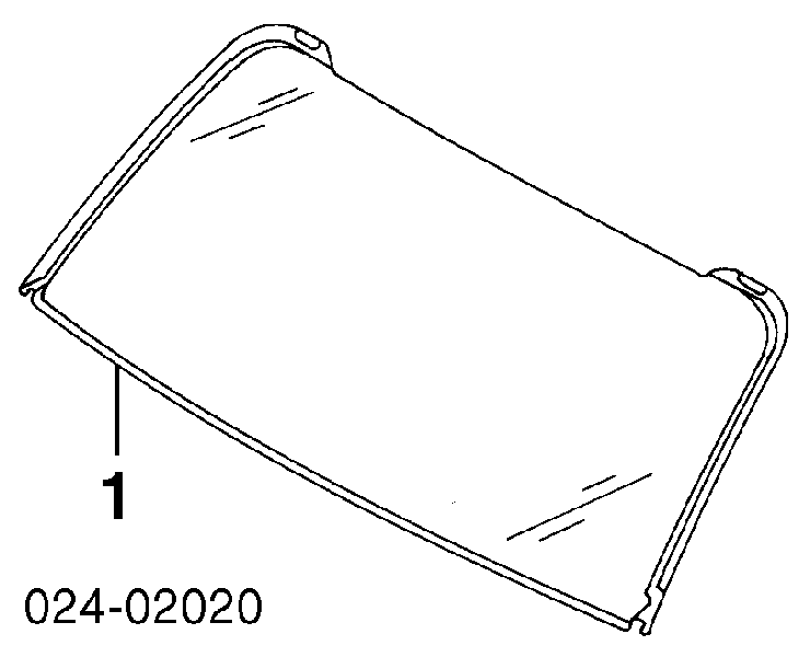 Скло заднє, 3/5-й двері (ляди) 51318402459 BMW