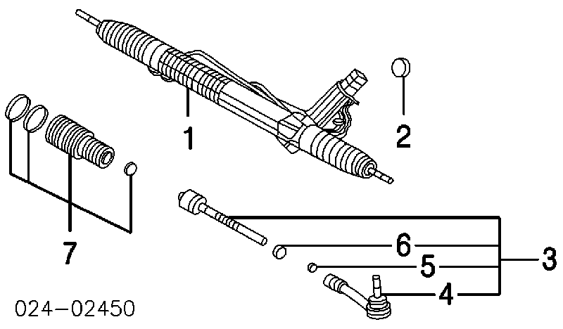 Клапан MPL рульової рейки 32136755012 BMW