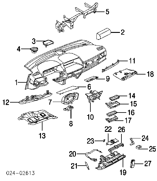 Плафон освітлення салона/кабіни, задній 63318377861 BMW