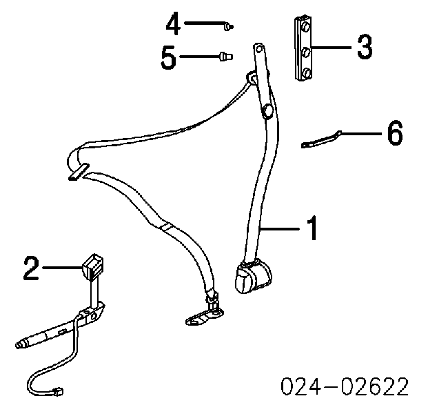 72118266743 BMW ремінь безпеки передній лівий