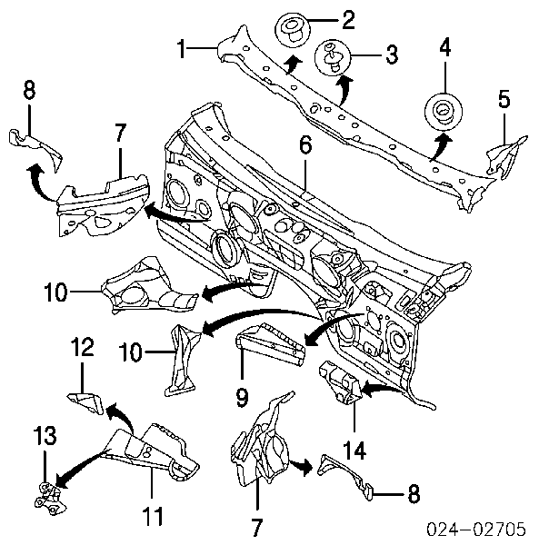 51718186501 BMW Автомобільне скло