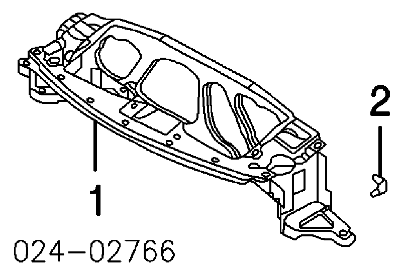 51647177131 BMW Рамка радіатора верхня