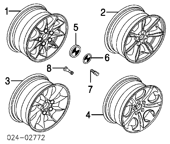 Купити 36121178869 BMW 