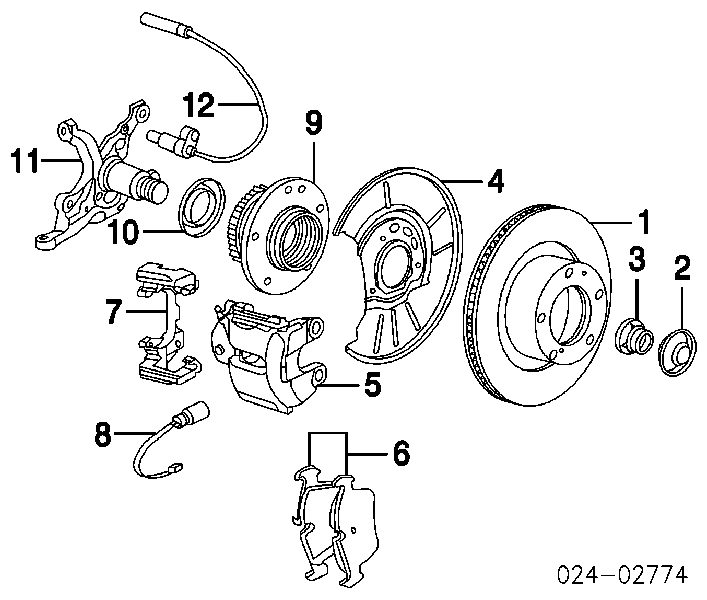 Сальник передньої маточини 31211136466 BMW