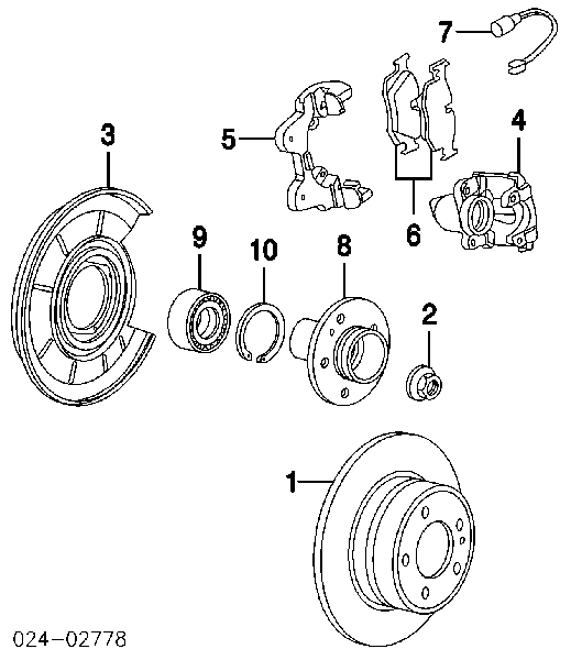 Диск гальмівний задній 34216754137 BMW