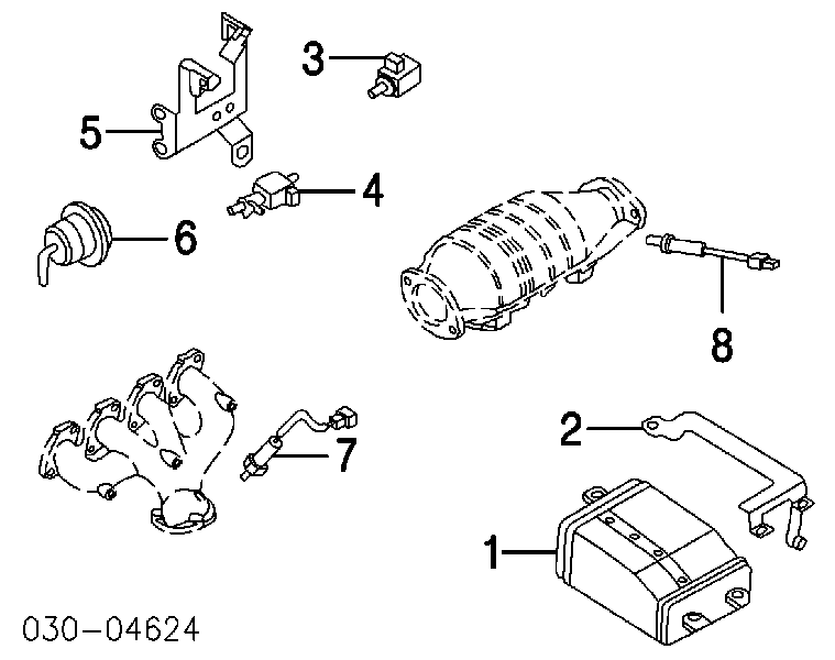 Купити 149507Y000 Nissan/Infiniti Абсорбер парів