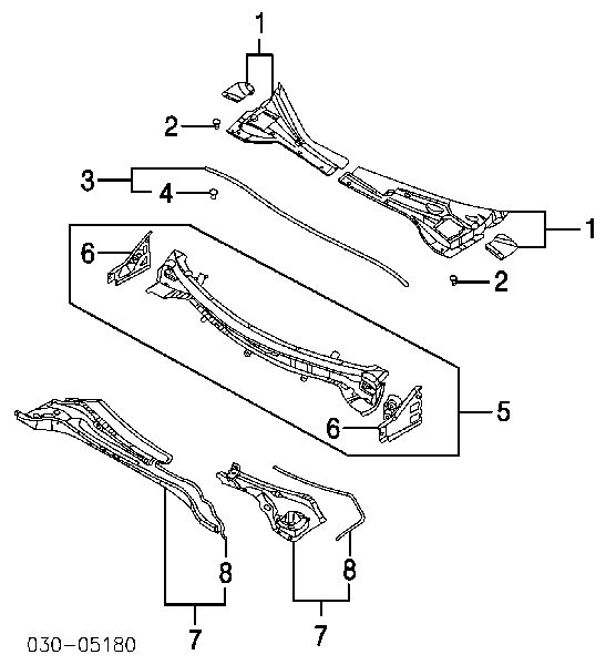  66100CA030 Nissan