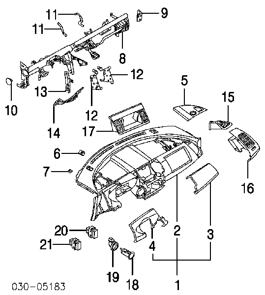  68420CA000 Nissan