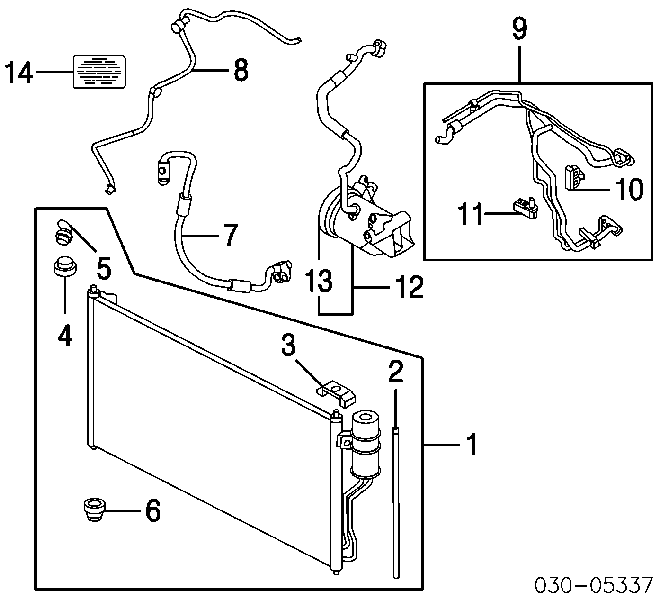 Компресор системи кондиціювання Nissan/Infiniti 926005Z000 ціна, від 133.75 USD