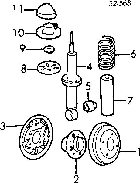  43110SH3023 Honda