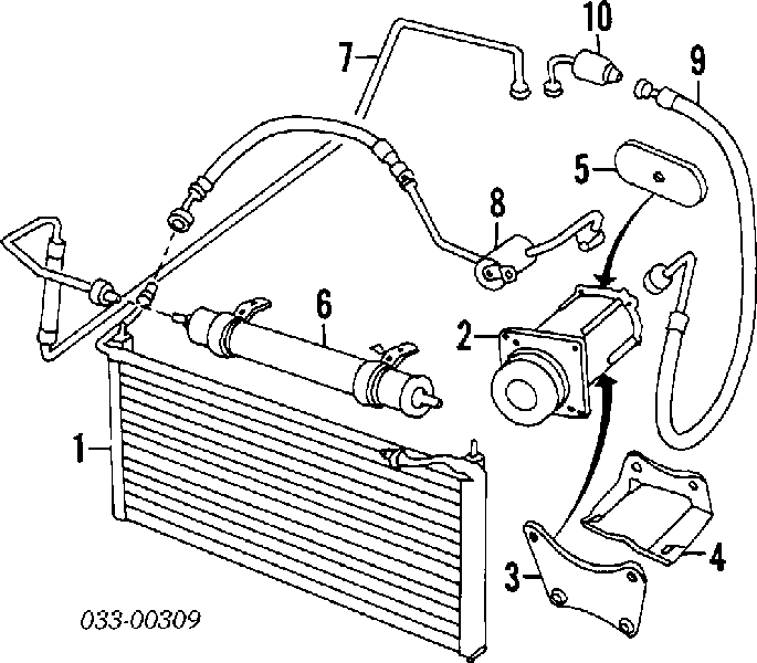 A9578300083 Mercedes Ресивер-осушувач кондиціонера