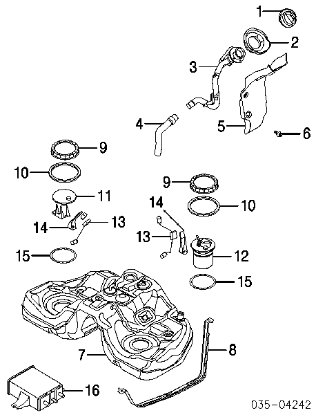 F15142A14A Mazda 