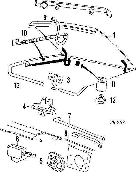 Мотор-привід відкр/закр. замка двері 0000661502 Peugeot/Citroen