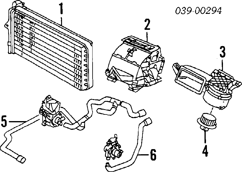 Вентилятора пічки 6441G5 Peugeot/Citroen