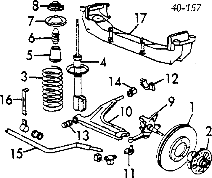 171411314A Porsche втулка стабілізатора переднього, зовнішня