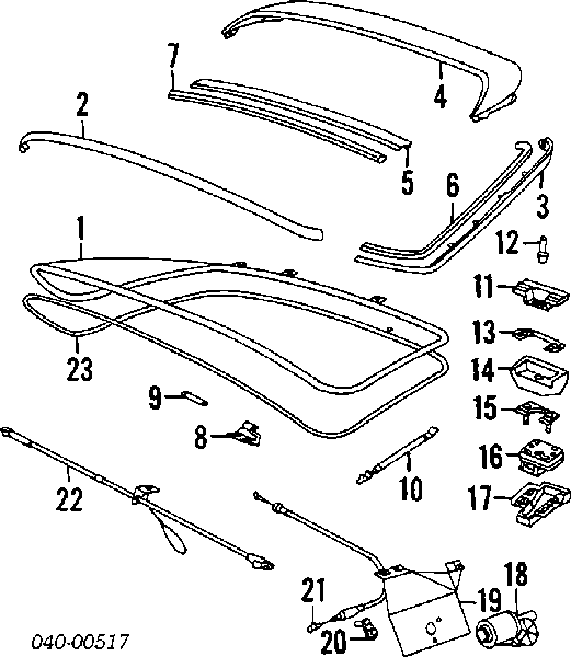Купити 7778BZ Stabilus Амортизатор двері багажника
