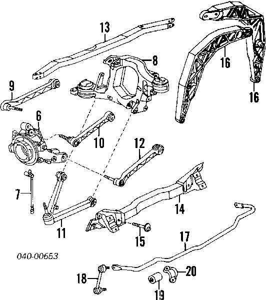  Meyle 4160500019 ціна, від 176.39 USD