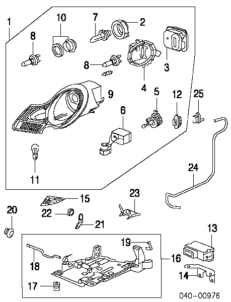 Лампочка ксеноновая 99963103690 Porsche