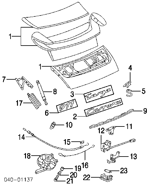  90037803009 Porsche