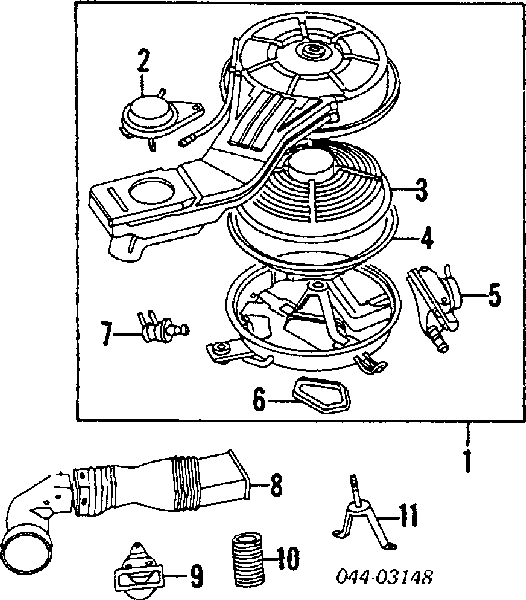 Фільтр повітряний 178011003083 Toyota