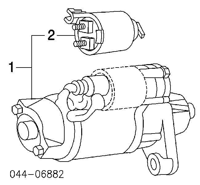 Стартер 2810031050 Toyota