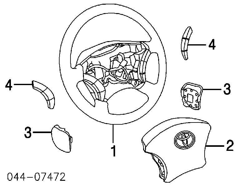  Рульове колесо Toyota Hiace 4