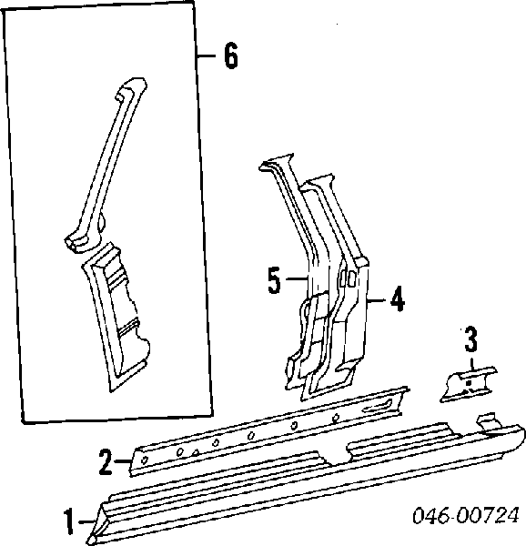 Поріг зовнішній правий VAG 323809676 ціна, від 45.29 USD