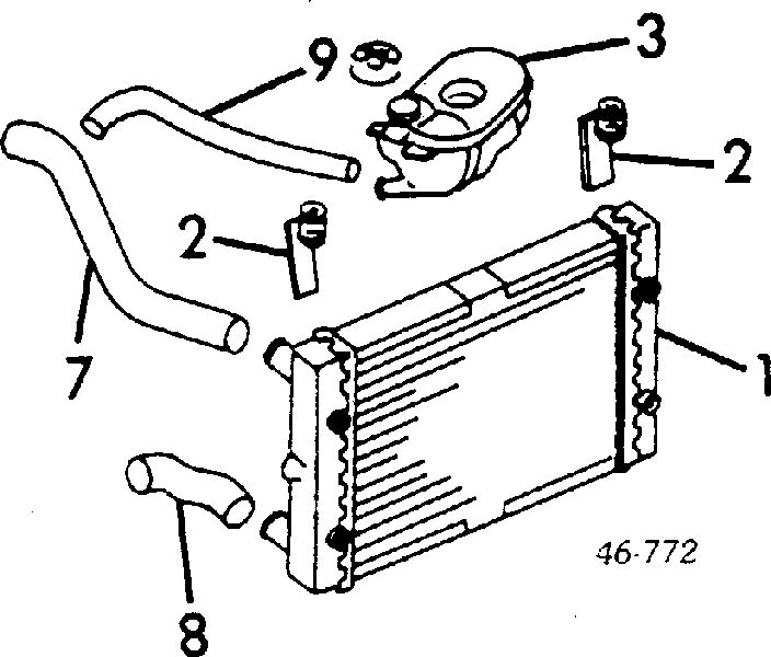 191121051F VAG шланг/патрубок радіатора охолодження, нижній