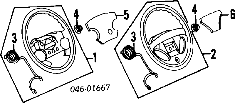 1H0419660 VAG Шлейф Airbag