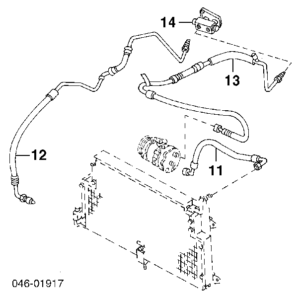 Клапан TRV, кондиціонера 1H0820679 VAG