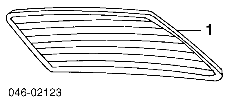 Скло заднє, 3/5-й двері (ляди) Volkswagen Passat (B5, 3B5) (Фольцваген Пассат)