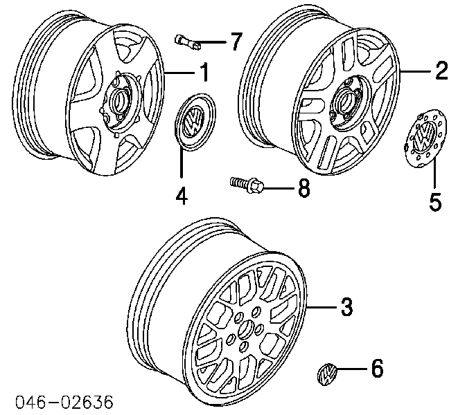  1J0601149GGJW VAG