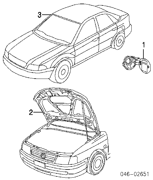 3B0010284G VAG 