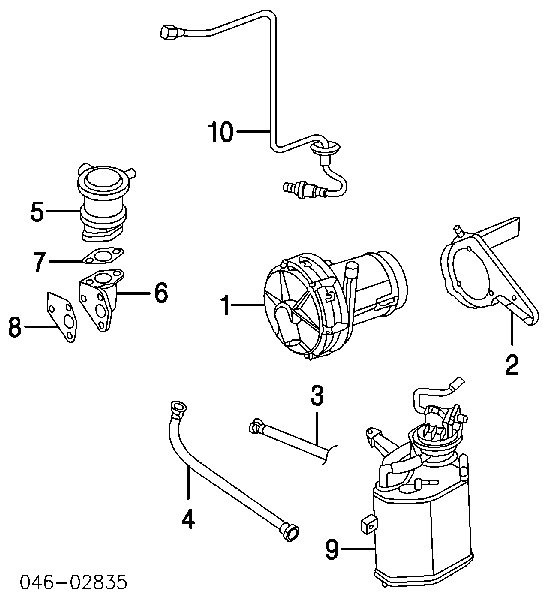 Патрубок повітряний, підведення теплого повітря до регулятора Skoda Octavia (A4, 1U5) (Шкода Октавіа)