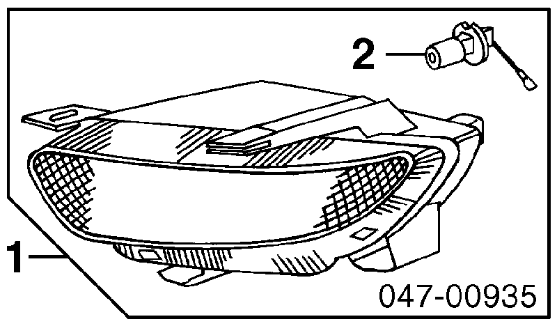 9171063 Volvo Протитуманка ліва