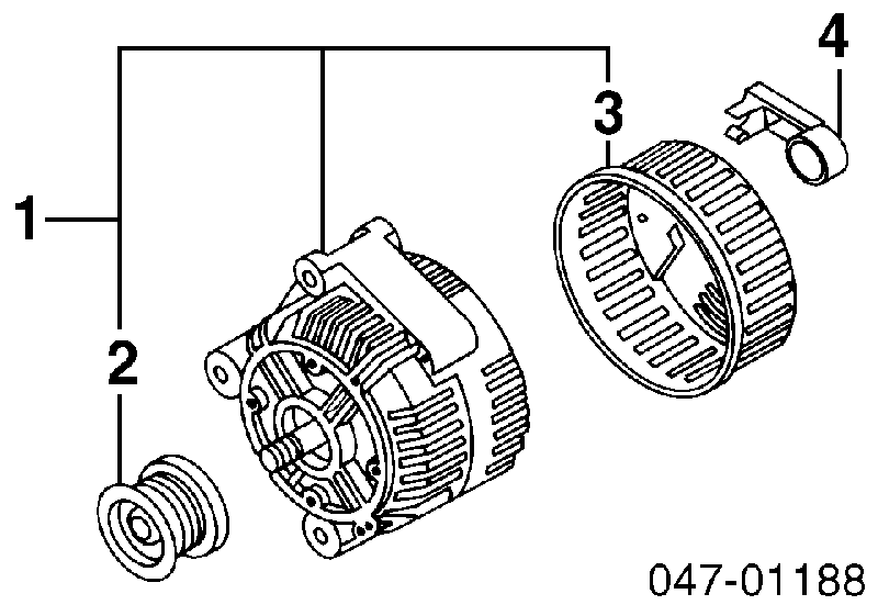 Купити 8111001 Volvo Генератор