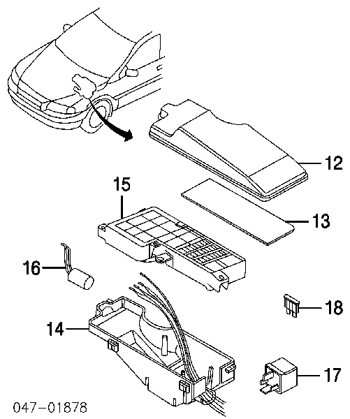 Запобіжник 967851 Volvo