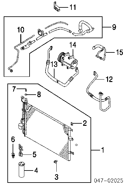 Клапан компресора кондиціонера 68493055 Volvo