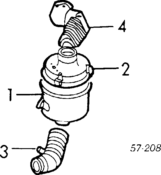 Фільтр повітряний MD603629 Mitsubishi